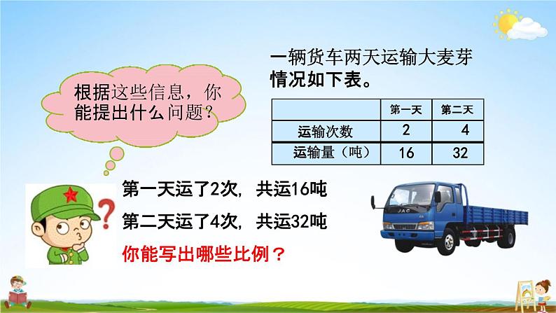 青岛版六年制数学六年级下册《3-2 比例的基本性质》课堂教学课件PPT第3页