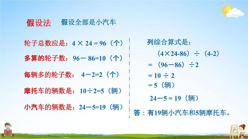 青岛版六年制数学六年级下册《5-3 智慧广场--解决问题的策略》课堂教学课件PPT第5页