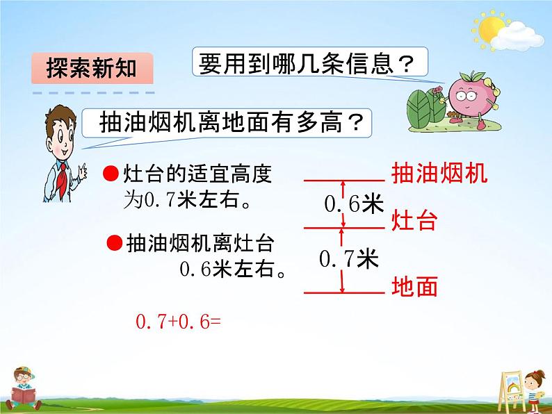 青岛版五年制数学三年级下册《4-2 简单的小数加减》课堂教学课件PPT04