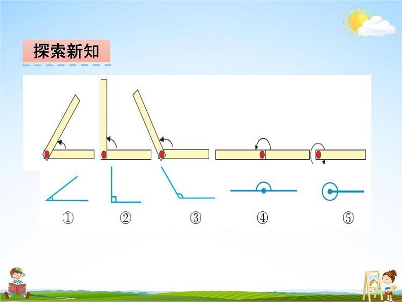 青岛版五年制数学三年级下册《5-3 角的分类》课堂教学课件PPT第7页