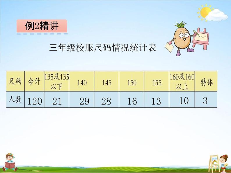 青岛版五年制数学三年级下册《11-2 条形统计图(2)》课堂教学课件PPT07