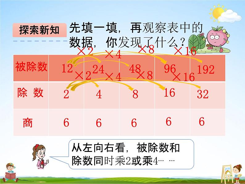 青岛版五年制数学三年级下册《8-4 商不变规律》课堂教学课件PPT05