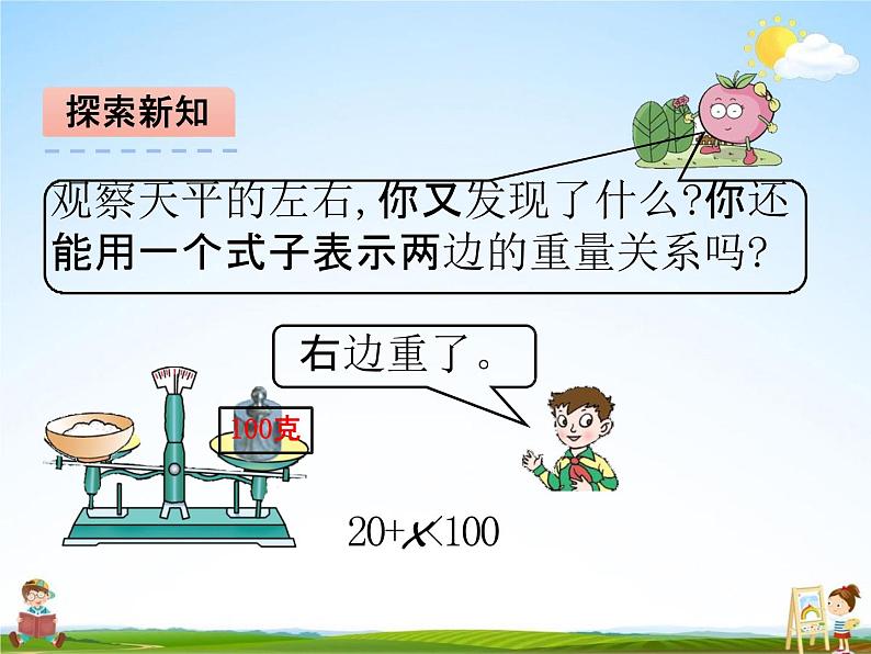 青岛版五年制数学四年级下册《1-1 认识简易方程》课堂教学课件PPT第6页