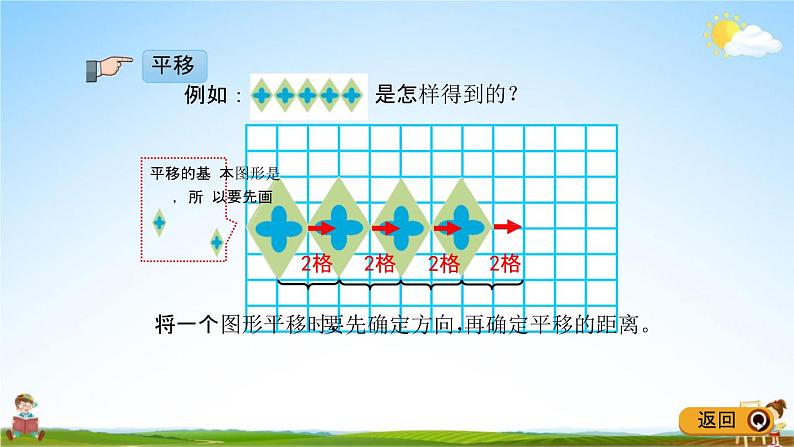 青岛版五年制数学四年级下册《9-5 对称、平移、旋转》课堂教学课件PPT第4页