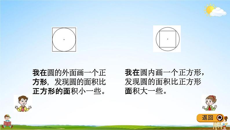 青岛版五年制数学五年级下册《1-3 圆的面积》课堂教学课件PPT04