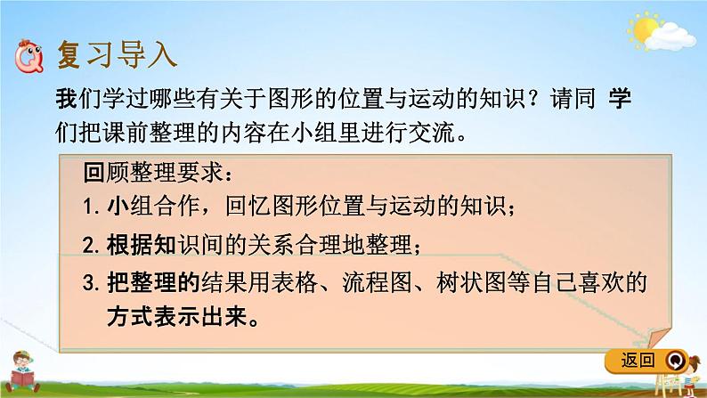 青岛版五年制数学五年级下册《总复习2-5 图形与变换》课堂教学课件PPT02