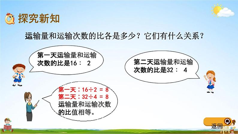 青岛版五年制数学五年级下册《5-1 比例的意义、性质》课堂教学课件PPT第3页