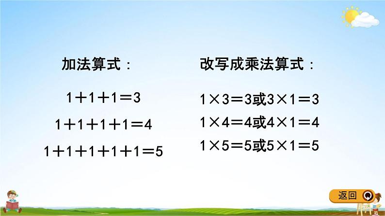 青岛版五年制数学一年级下册《7-2  0和1的乘法》课堂教学课件PPT05