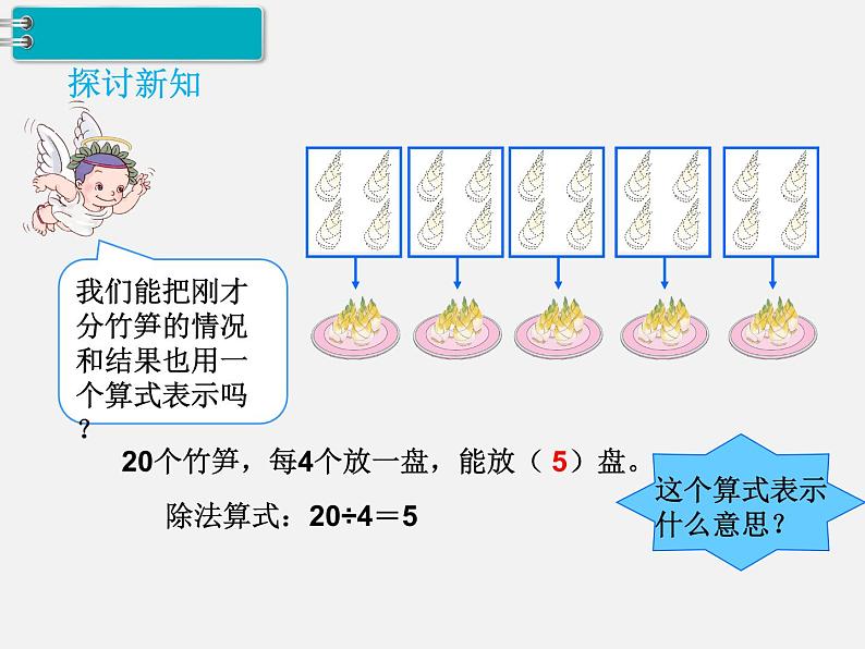 人教部编  二年级下册  第2单元    表内除法（一）  第4课时：认识除法各部分的名称课件PPT第5页