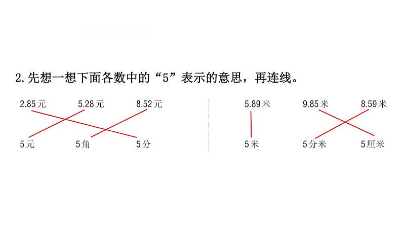 四年级下册数学课件－1.2小数的意义(二) 北师大版第3页