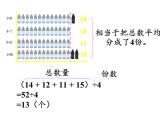 四年级数学下册课件-8.1平均数52-人教版