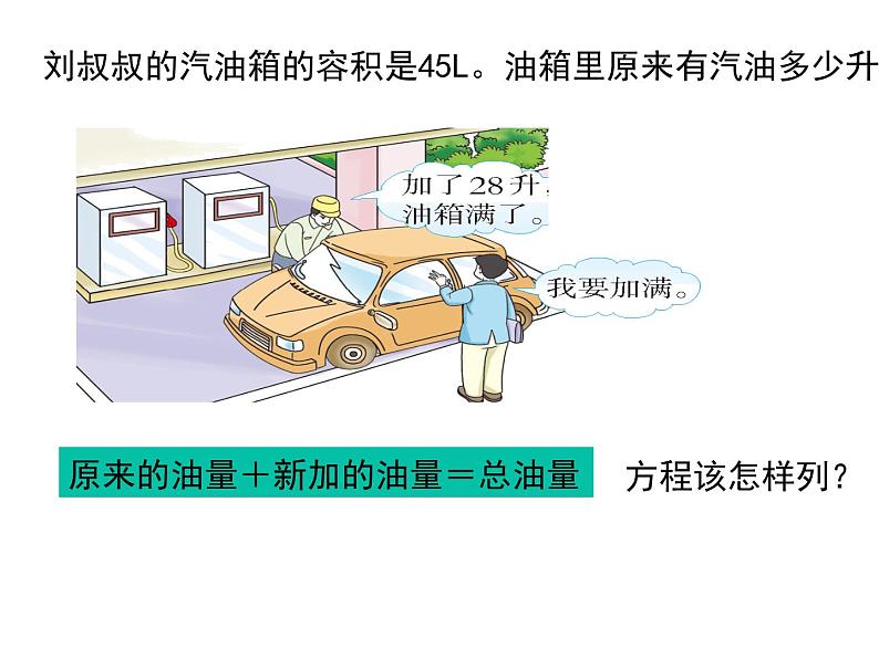 西师大版五年级数学下册解决问题(方程)课件第5页