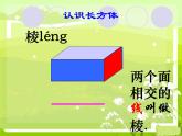 冀教版小学数学五下 3.1长方体和正方体的特征 课件