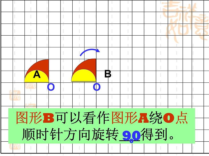 冀教版小学数学五下 1.4认识图形的旋转方向 课件07