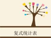 人教版 三年级数学下册 课件 复式统计表