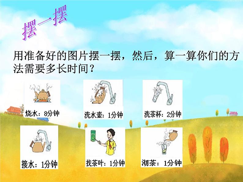 四年级数学上册课件-8.  数学广角——优化（95）-人教版(共15张ppt)第4页