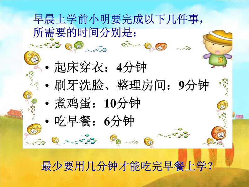 四年级数学上册课件-8.  数学广角——优化（95）-人教版(共15张ppt)第6页