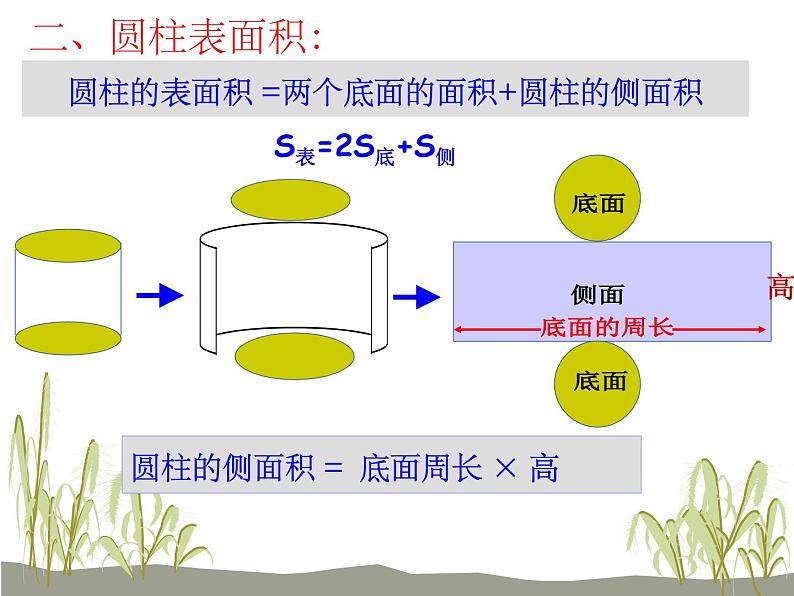 六年级下册数学课件-2.3  圆柱和圆锥的复习   ︳西师大版（共17张PPT）第3页