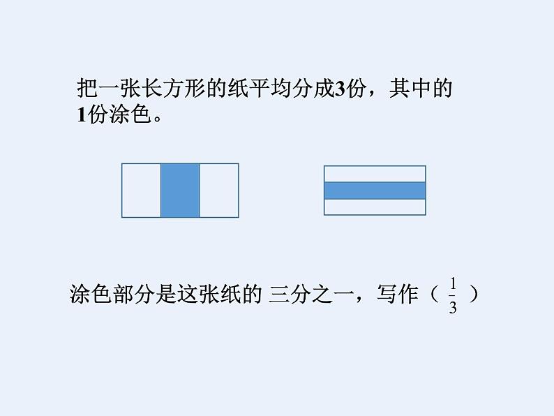 三年级下册数学课件-8  认识分数-冀教版12页第6页