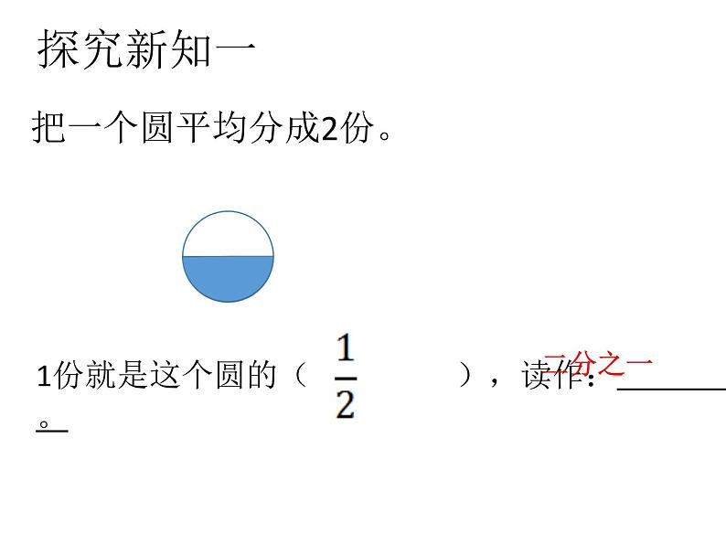 三年级下册数学课件-8.1.2 认识几分之几｜冀教版 （共15张）第5页