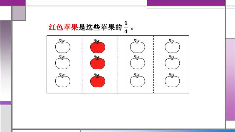 北京版小学数学五下 4.1分数的意义 课件第7页