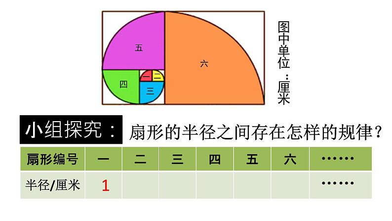 小学数学 北京版 六年级上册 黄金螺旋线部优课件04