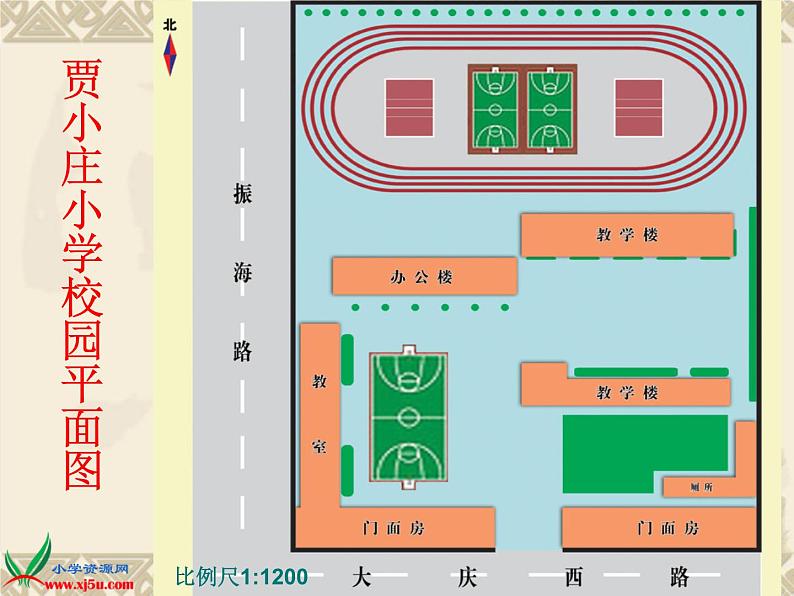 小学数学 北京版 六年级下册 比例尺部优课件03