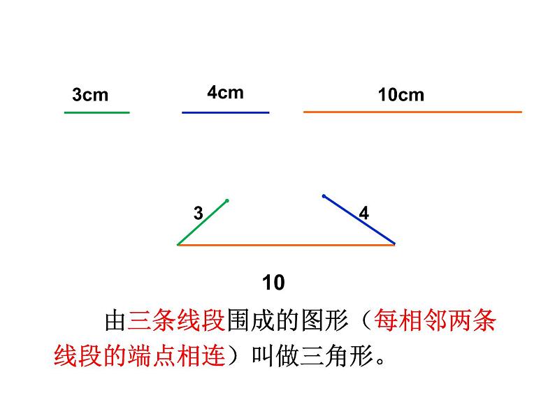 青岛版四下数学  4.2三角形的三边关系 课件第4页