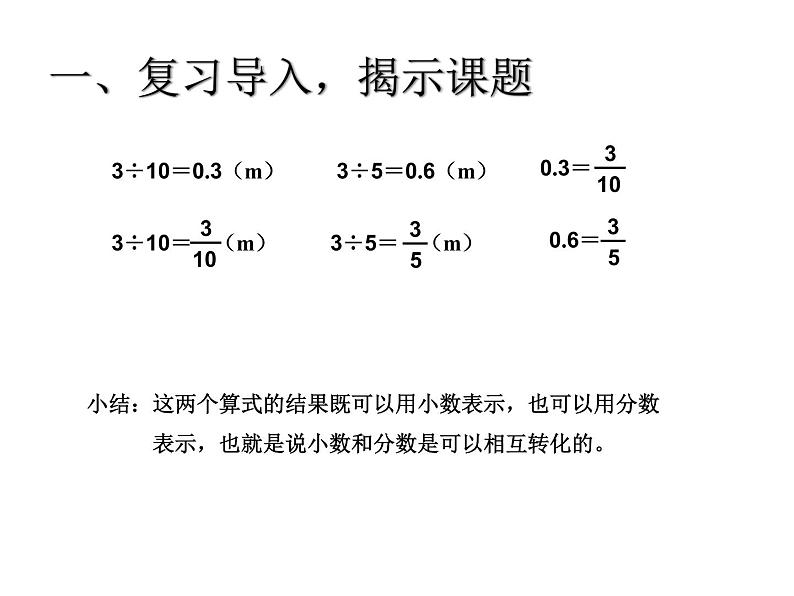 苏教版五下数学 4.7分数与小数的互化 课件05