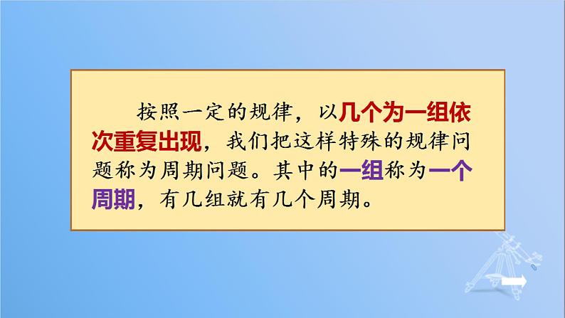 小学数学 沪教版 三年级上册 数学广场——周期问题部优课件03