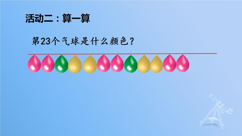 小学数学 沪教版 三年级上册 数学广场——周期问题部优课件05