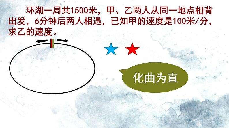 小学数学 沪教版 五年级下册 列方程解“相遇问题”应用题复习部优课件第8页