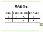 小学数学 苏教版 三年级下册 5长方形和正方形的面积计算练习《A4纸中的数学问题》部优课件