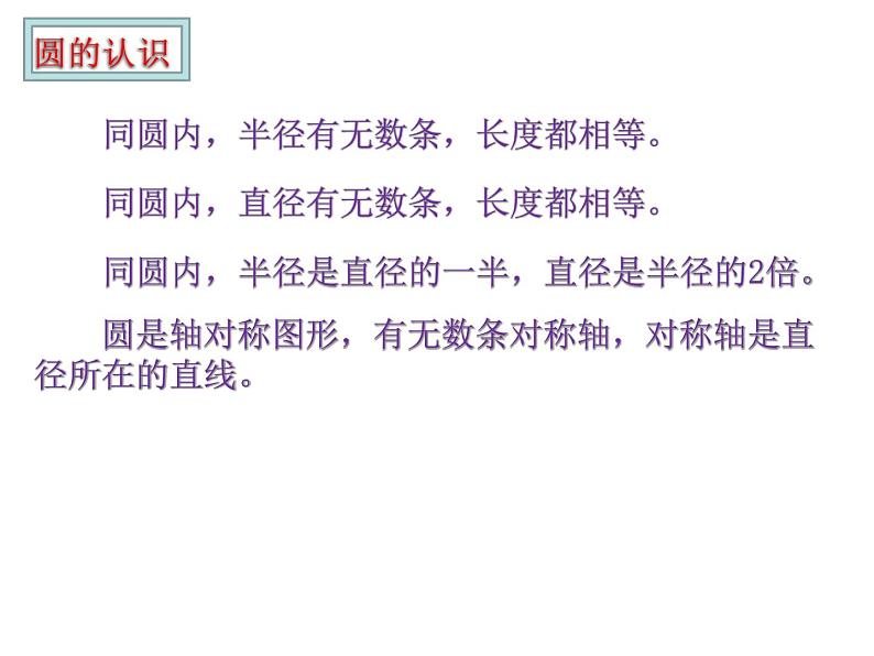 小学数学 苏教版 五年级下册 11整理与练习 圆的周长和面积练习课部优课件05