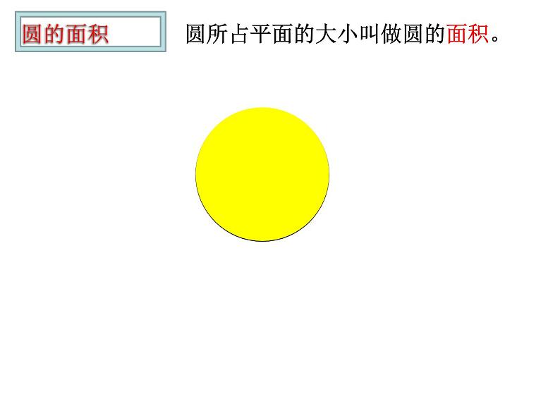 小学数学 苏教版 五年级下册 11整理与练习 圆的周长和面积练习课部优课件07