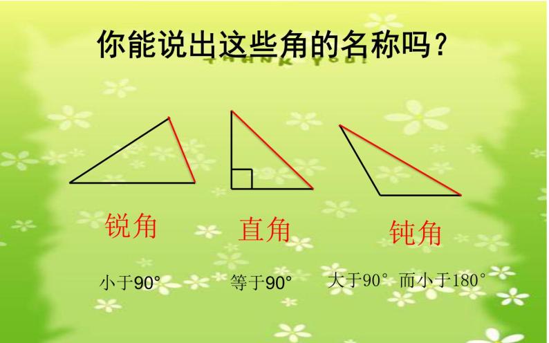 小学数学 西南师大版 四年级下册 三角形的分类部优课件03