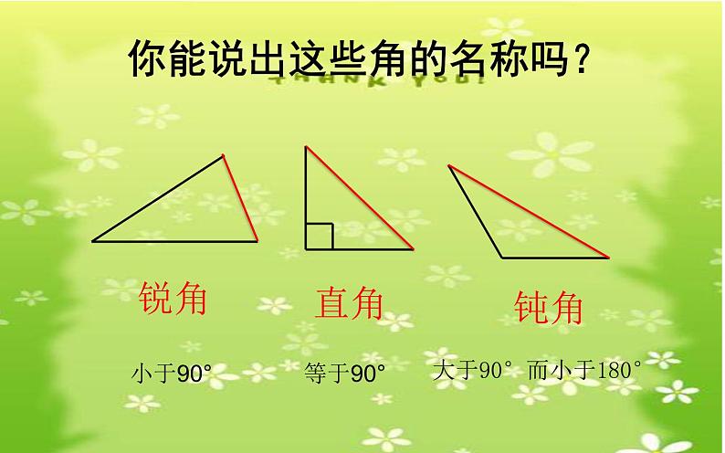 小学数学 西南师大版 四年级下册 三角形的分类部优课件第3页