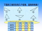 小学数学 西南师大版 四年级下册《三角形的分类》部优课件