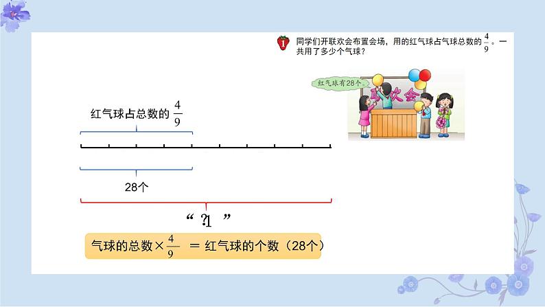 小学数学 冀教版 五年级下册 简单分数除法问题部优课件第6页