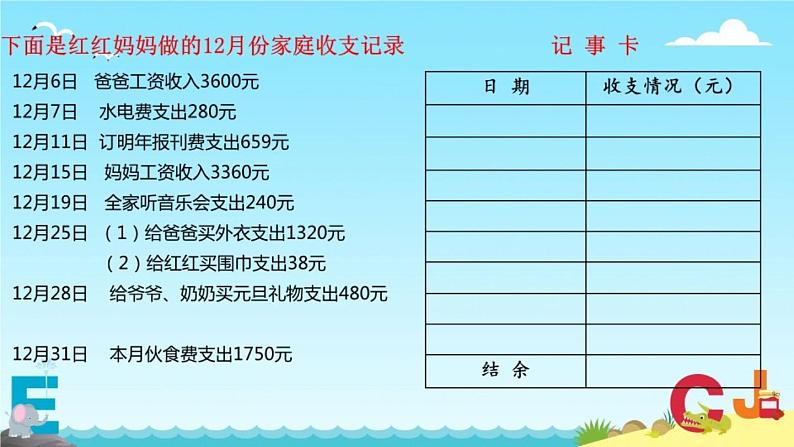 小学数学 冀教版 六年级下册《用正负数表示生活中意义相反的量》部优课件第8页