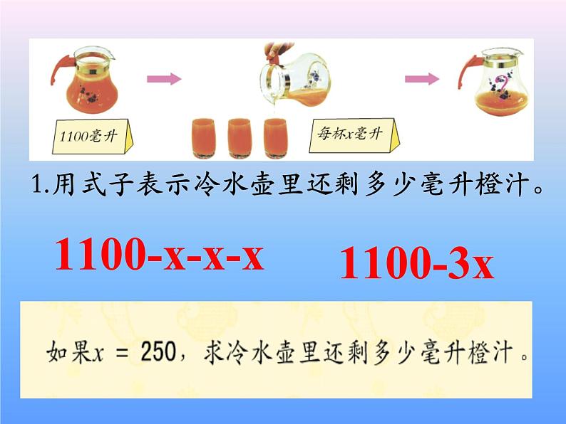 小学数学 冀教版 四年级下册《用字母表示公式》部优课件04