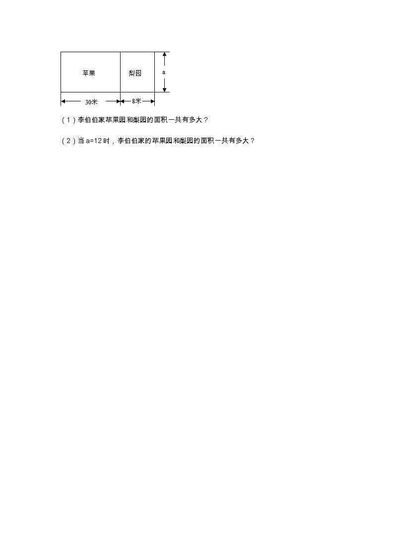 青岛版四年级数学下册《2.用字母表示数》-单元测试(含解析）第3页