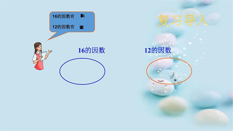 人教版 五年级数学下册课件 _ 最大公因数（15张PPT）第2页