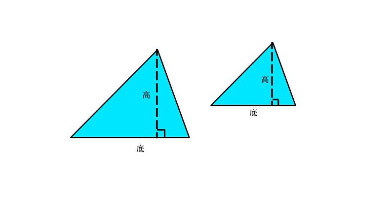 小学数学 青岛版 五年级上册《三角形的面积》部优课件04