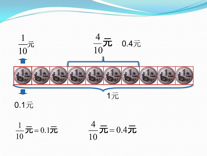 四年级下册数学课件-5.1 小数的意义  ︳西师大版（共23张PPT）第4页