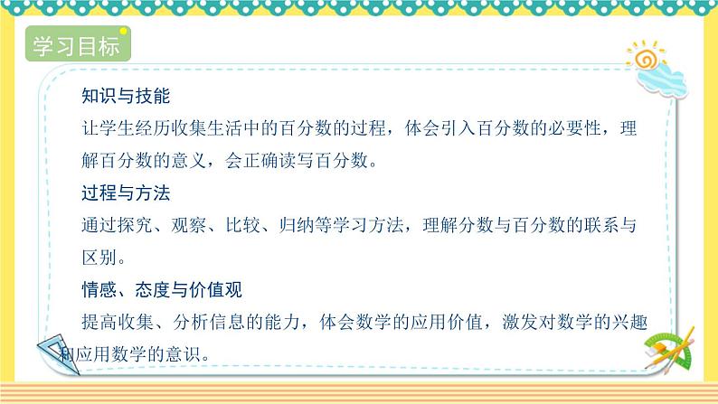 人教版六年级数学上册同步课件6-1《百分数的意义和读写法》第2页