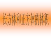 北京版小学数学五下 1.3长方体和正方体的体积 课件
