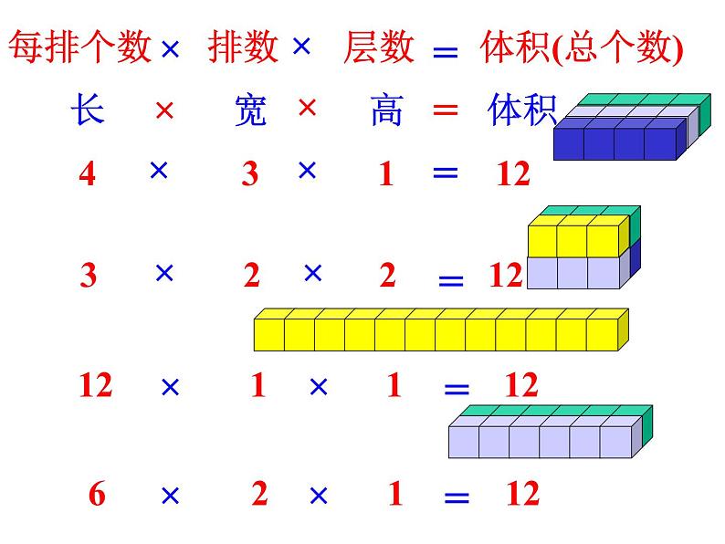 北京版小学数学五下 1.3长方体和正方体的体积 课件第4页