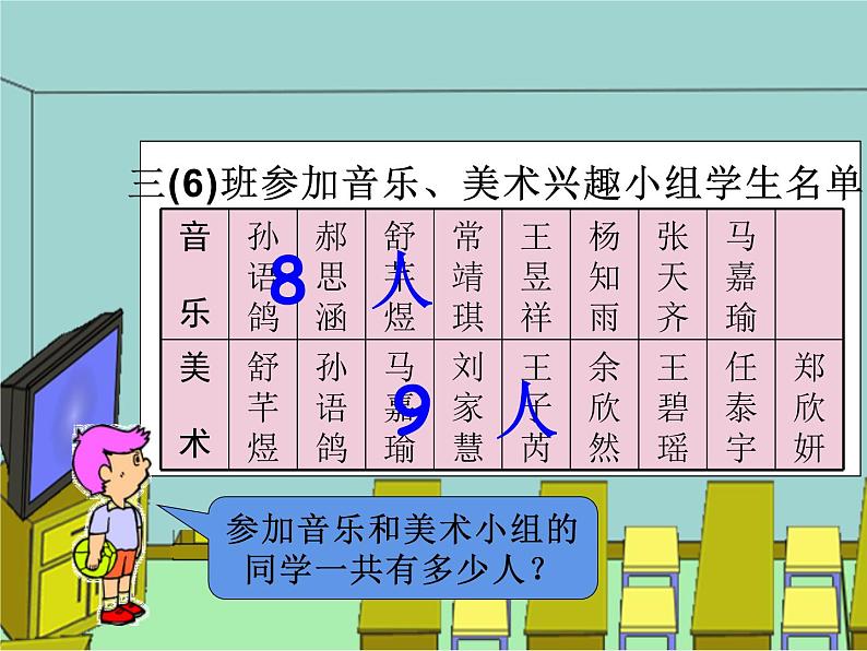 三年级数学上册课件-9.  数学广角——集合    人教版（共15张PPT）03