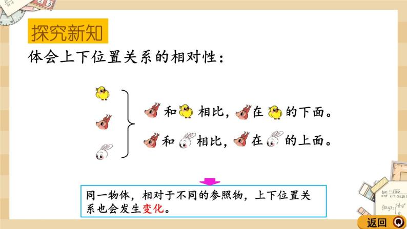 北师大版数学一上5.2 上下 课件+教案+同步练习07